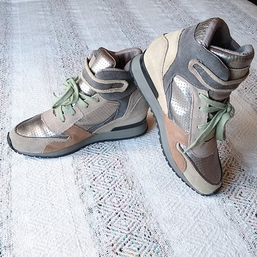 limited ash wedge sneakers